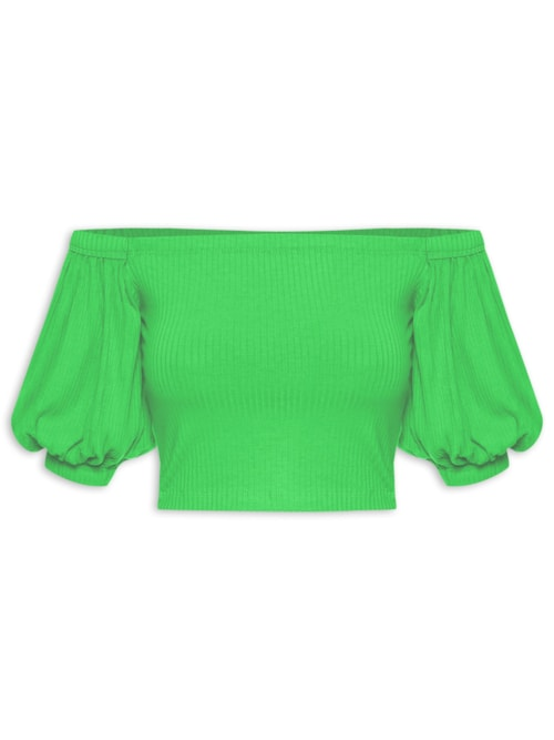 Blusa Feminina Canelada - Verde