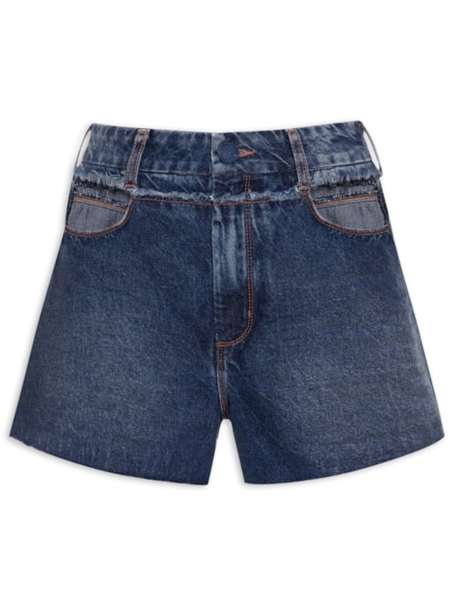 Short Feminino Jeans Mia - Azul