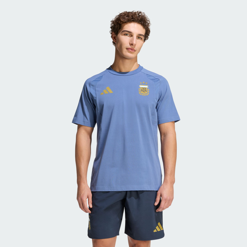 Camiseta Seleção Argentina Tiro Travel Homem adidas