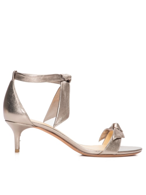 Sandália Feminina Clarita Kitten Heel 50 - Dourado Sandália Feminina Clarita Kitten Heel 50 - Dourado