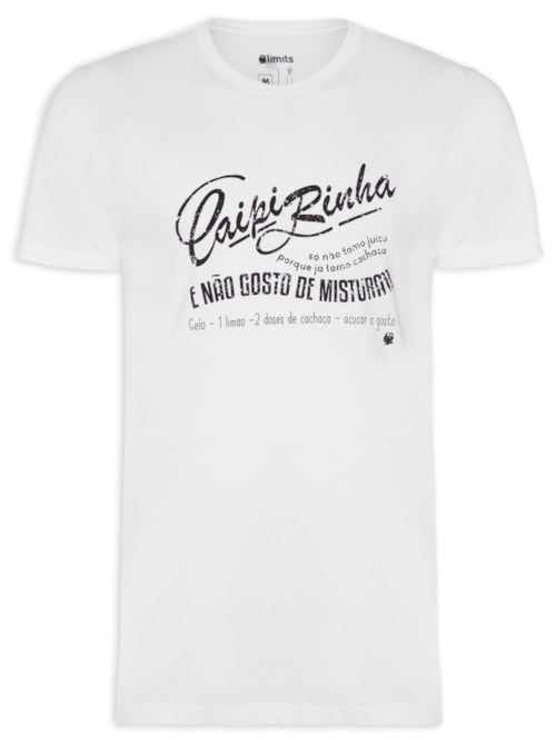 Camiseta Masculina Touch Tomo Juizo - Branco