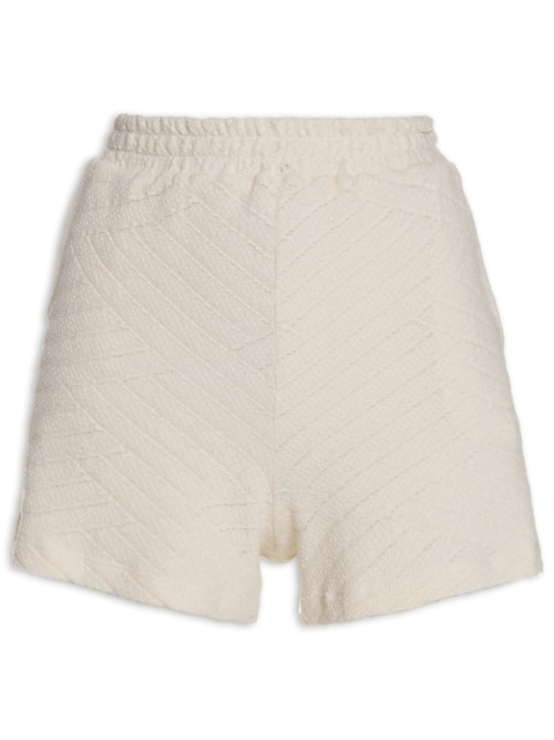 Short Feminino Atoalhado - Bege
