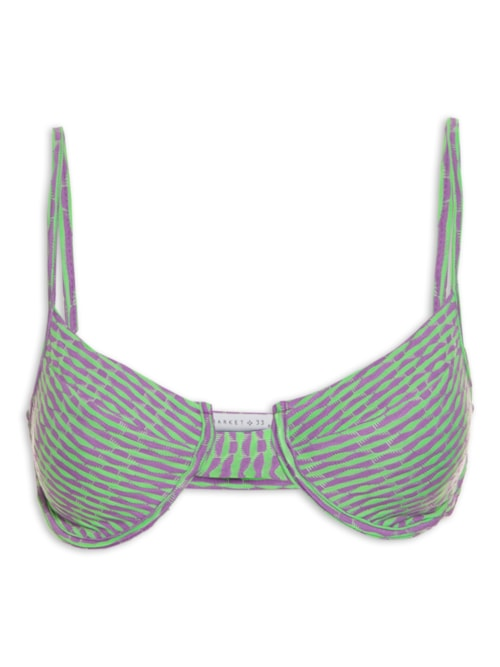 Top Busto Estruturado - Roxo