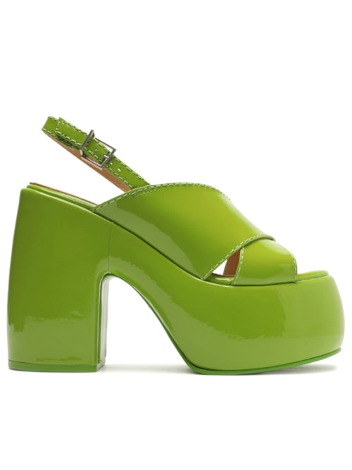 Sandália Feminina Meia Pata Velma - Verde Sandália Feminina Meia Pata Velma - Verde