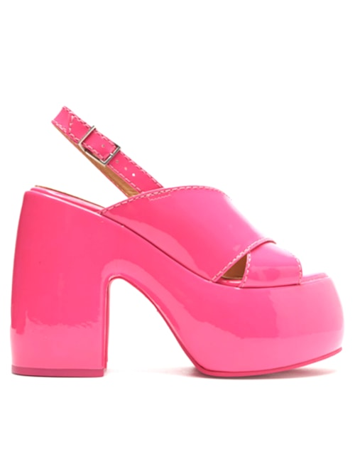 Sandália Feminina Meia Pata Velma - Rosa Sandália Feminina Meia Pata Velma - Rosa