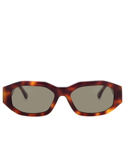 Óculos De Sol Feminino Adulto Amsterdã Demi - Marrom