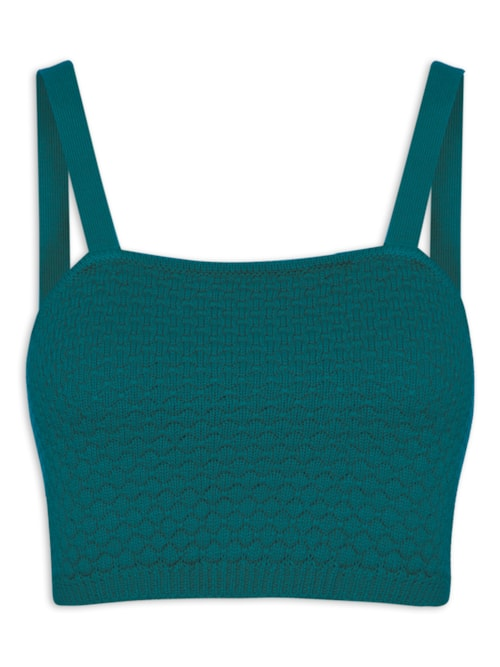 Top Tricot - Verde Top Tricot - Verde