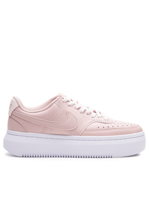 Tênis Feminino Court Vision Alta Ltr - Rosa Tênis Feminino Court Vision Alta Ltr - Rosa