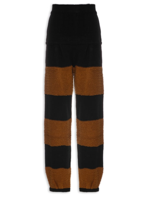 Calça Feminina Tricot - Marrom