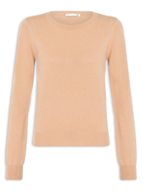 Suéter Feminino Puro Cashmere - Marrom Suéter Feminino Puro Cashmere - Marrom