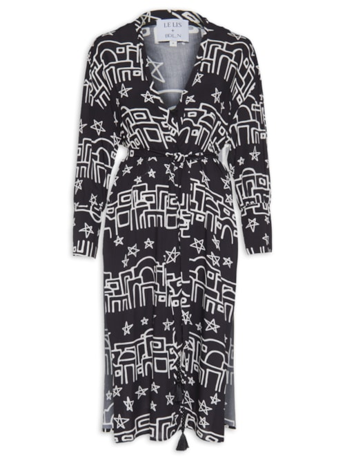 Kimono Feminino Angelica - Preto Kimono Feminino Angelica - Preto