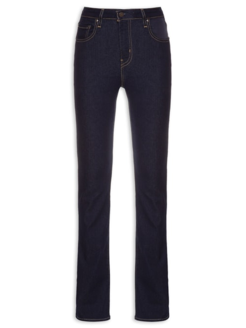 Calça Feminina 725 High Rise Bootcut - Azul
