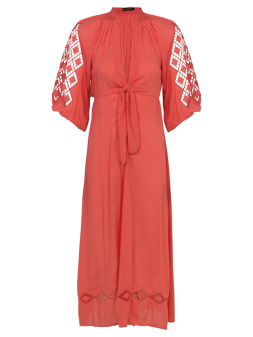 Saída Longa Nó - Vermelho Saída Longa Nó - Vermelho