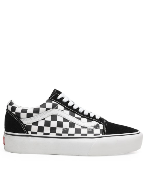Tênis Feminino Ua Old Skool Platform - Preto Tênis Feminino Ua Old Skool Platform - Preto