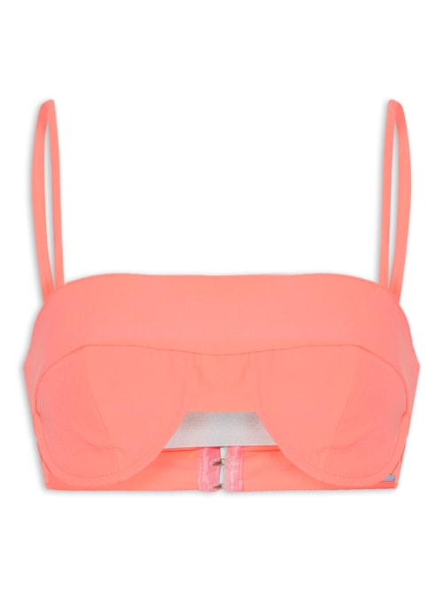 Top Cropped De Alças - Laranja Top Cropped De Alças - Laranja