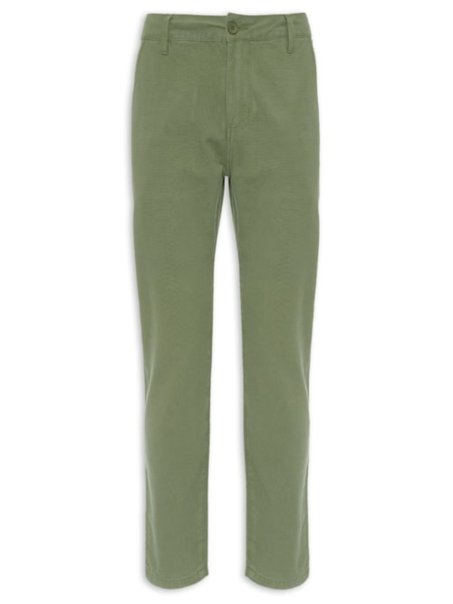 Calça Masculina Alfaiataria E-basics - Verde