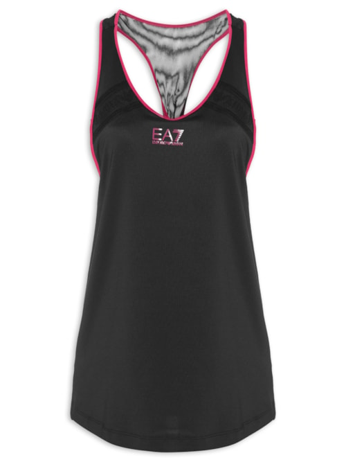 Regata Feminina Canotta - Preto