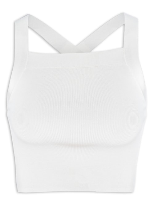 Blusa SM Feminina - Branco Blusa SM Feminina - Branco