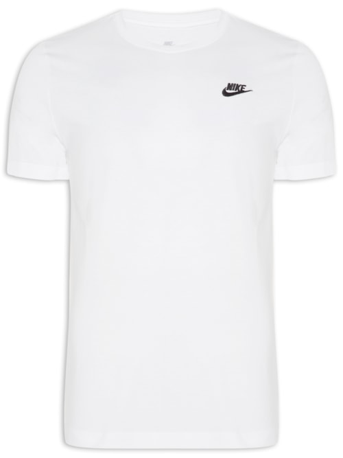 Camiseta Masculina Manga Curta Club Tee - Branco