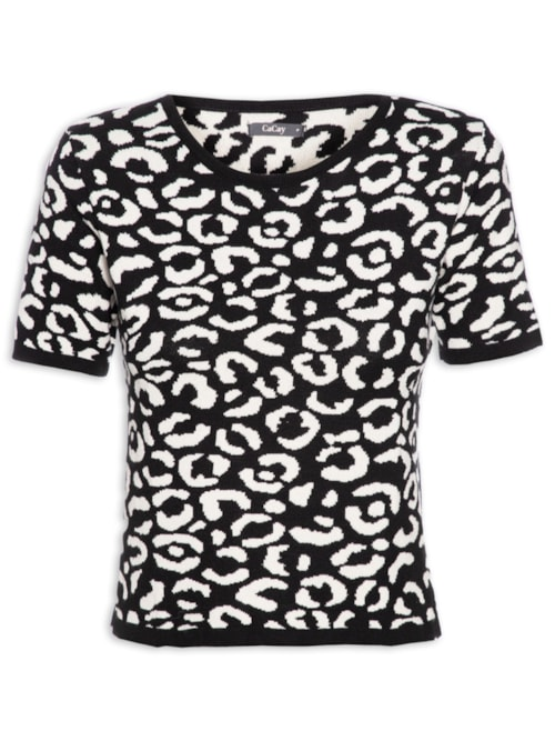 Blusa Feminina Oncinha - Animal Print