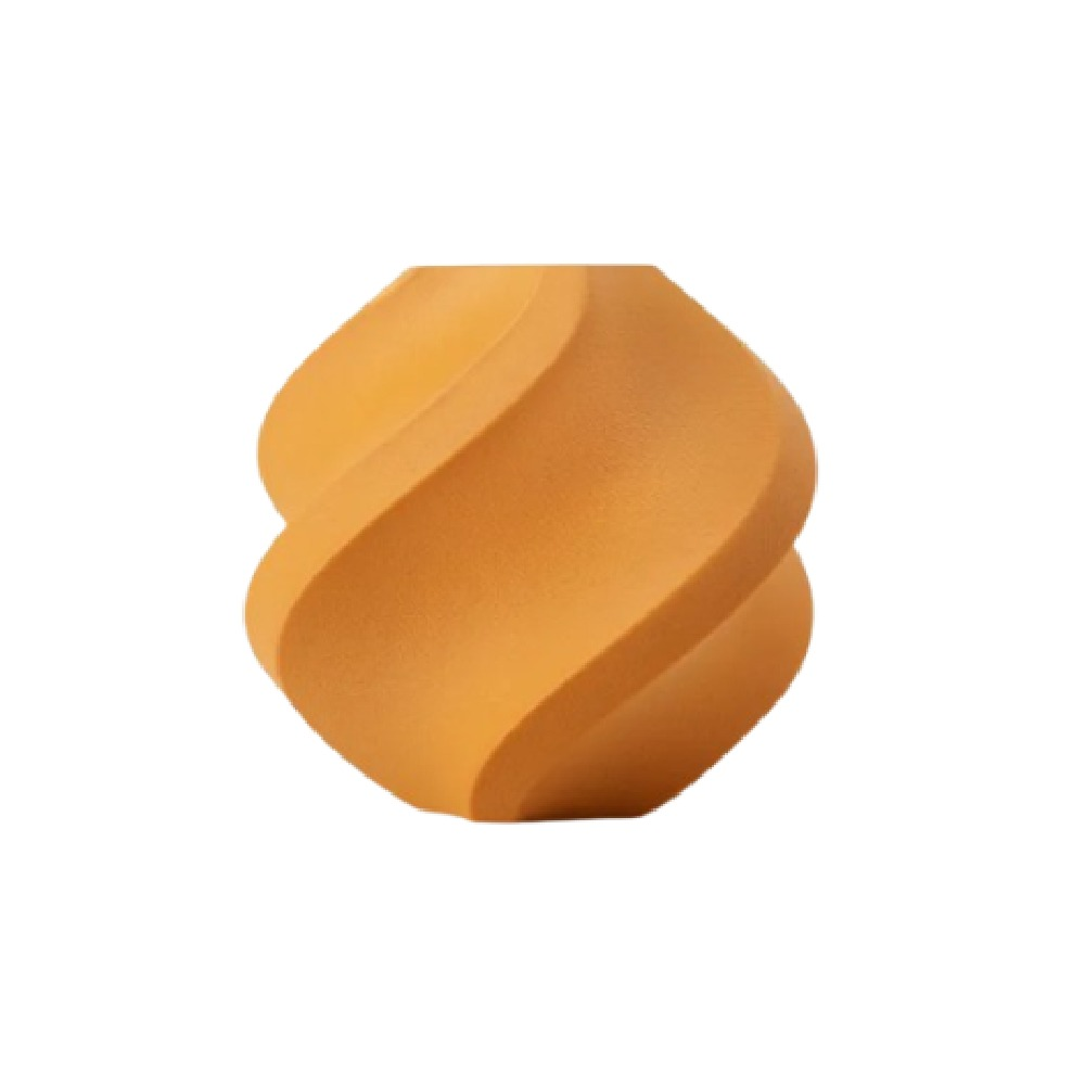 Filamento Bambu Lab PLA Wood Amarelo Ocre 1,75mm 1kg Carretel