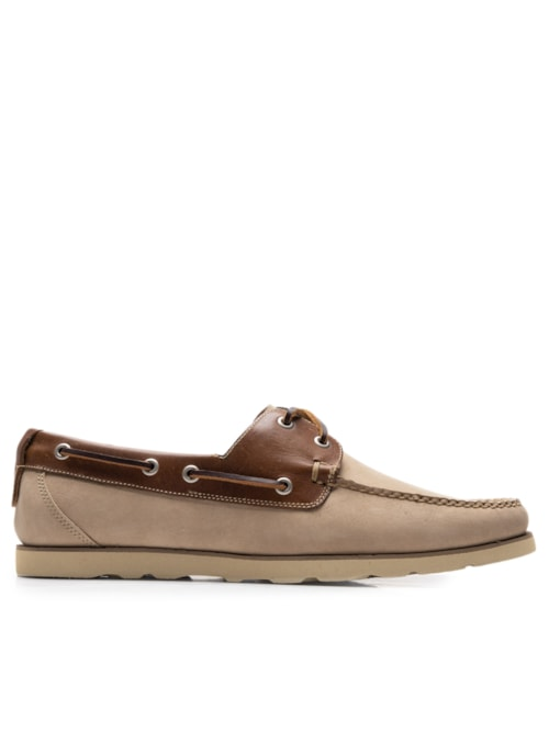 Sapato Masculino Sider Duick - Bege