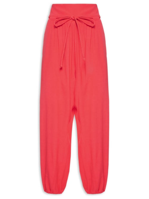 Calça Feminina Jogger - Vermelho
