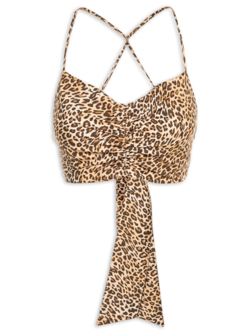 Top Ondas Color - Animal Print Top Ondas Color - Animal Print