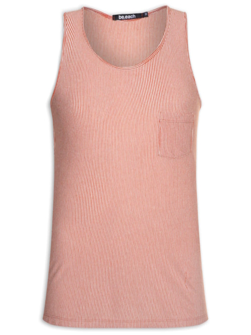 Regata Masculina Ibiza Listra - Laranja Regata Masculina Ibiza Listra - Laranja
