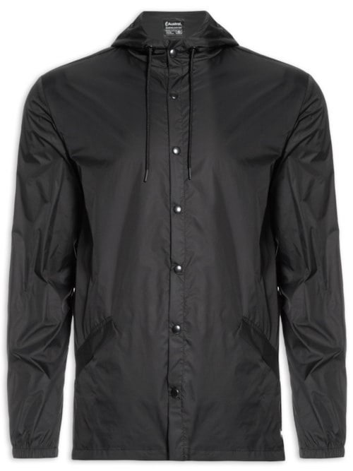 Jaqueta Masculina Capa De Chuva - Preto Jaqueta Masculina Capa De Chuva - Preto