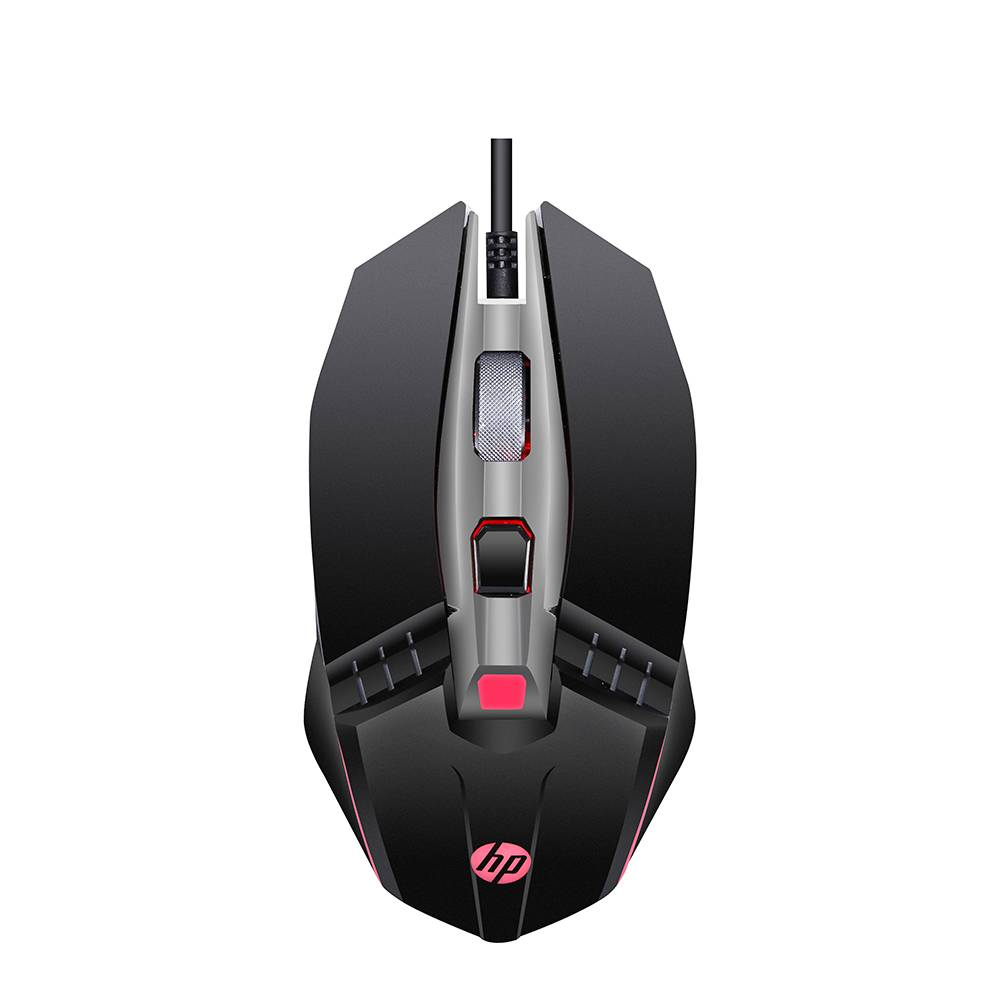 Mouse Gamer HP M270 6 Botões C/ Fio 2400 DPI Preto