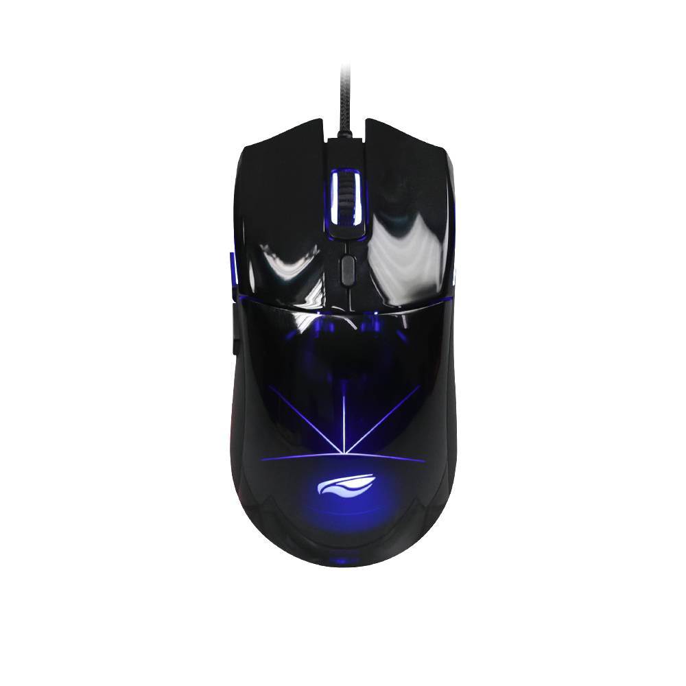 Mouse Gamer C3Tech Prism 6 Botões C/ Fio 6400 DPI RGB Preto - MG-340BK