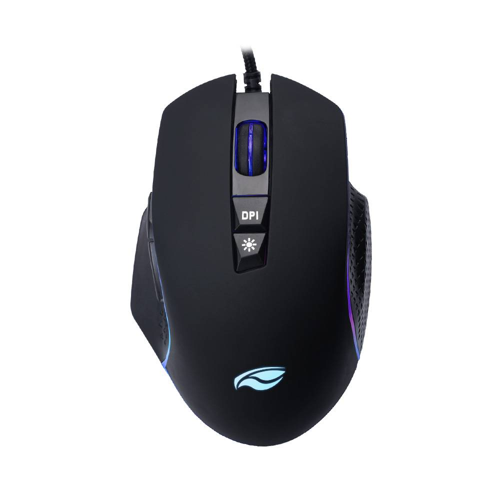 Mouse Gamer C3Tech Commander 7 Botões C/ Fio 6400 DPI RGB Preto - MG-330BK