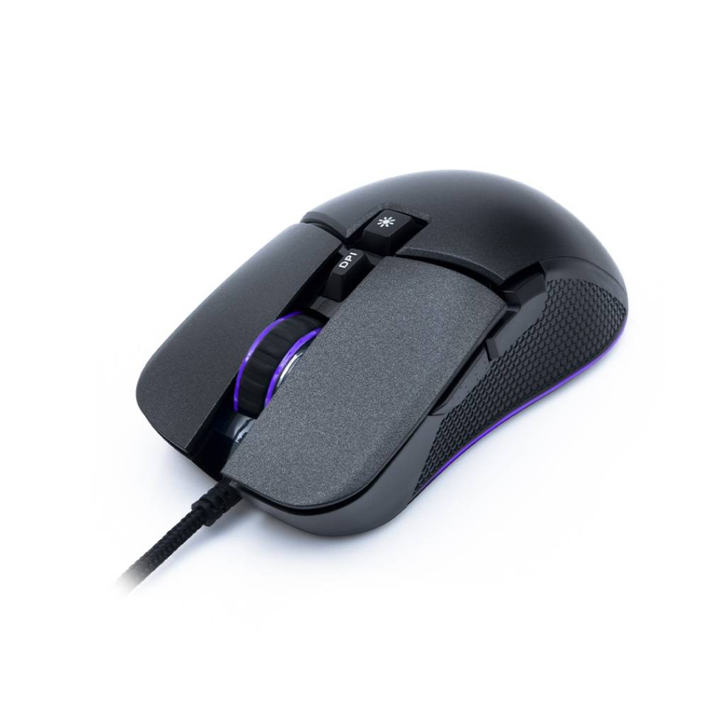 Mouse Gamer C3Tech Vector 7 Botões C/ Fio 6400 DPI RGB Preto - MG-320BK