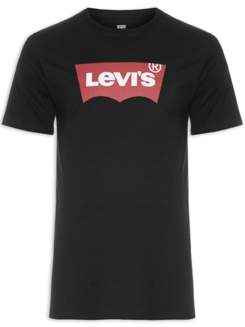 Camiseta Masculina Graphic Set-in Neck - Preto