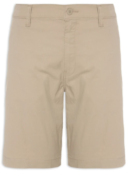 Bermuda Masculina Xx Chino Iii - Bege