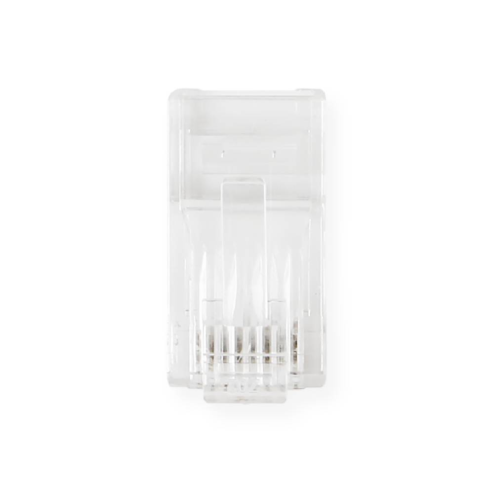 Conector RJ45 Plus Cable CAT.6 LA-CAT6 C/ 100 Peças