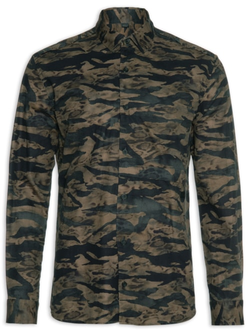 Camisa Masculina New Zebra - Animal Print Camisa Masculina New Zebra - Animal Print