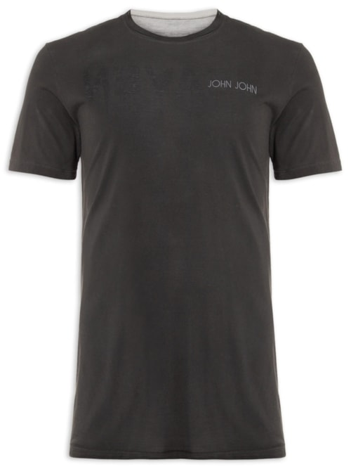 Camiseta Masculina Rg Jj Mike - Cinza