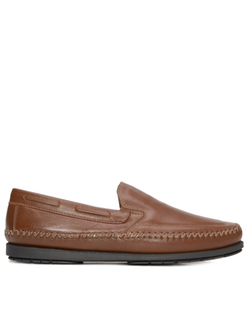 Sapato Masculino Couro - Marrom Sapato Masculino Couro - Marrom