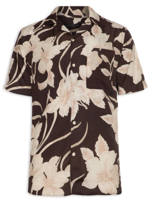 Camisa Blossom - Marrom Camisa Blossom - Marrom