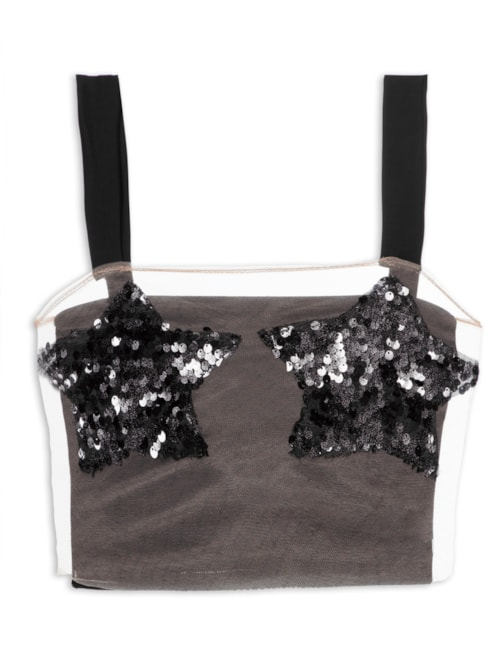 Top Patches Estrela - Preto Top Patches Estrela - Preto