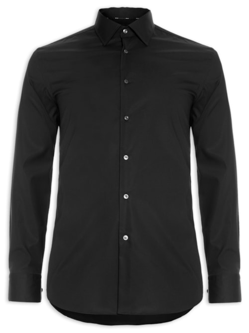 Camisa Masculina Social Joe Kent - Preto