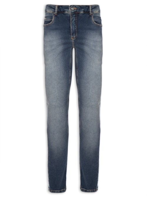 Calça Masculina Jeans Skinny Varjão - Azul