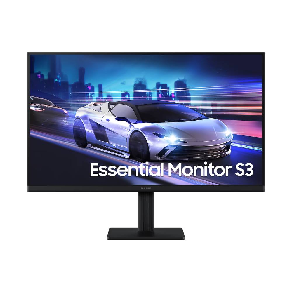 Monitor Samsung Essential S3 24" FHD 120Hz IPS 5ms HDMI DP - LS24F320GALMZD