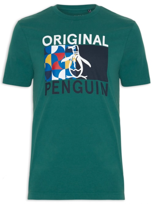 Camiseta Masculina Half - Verde