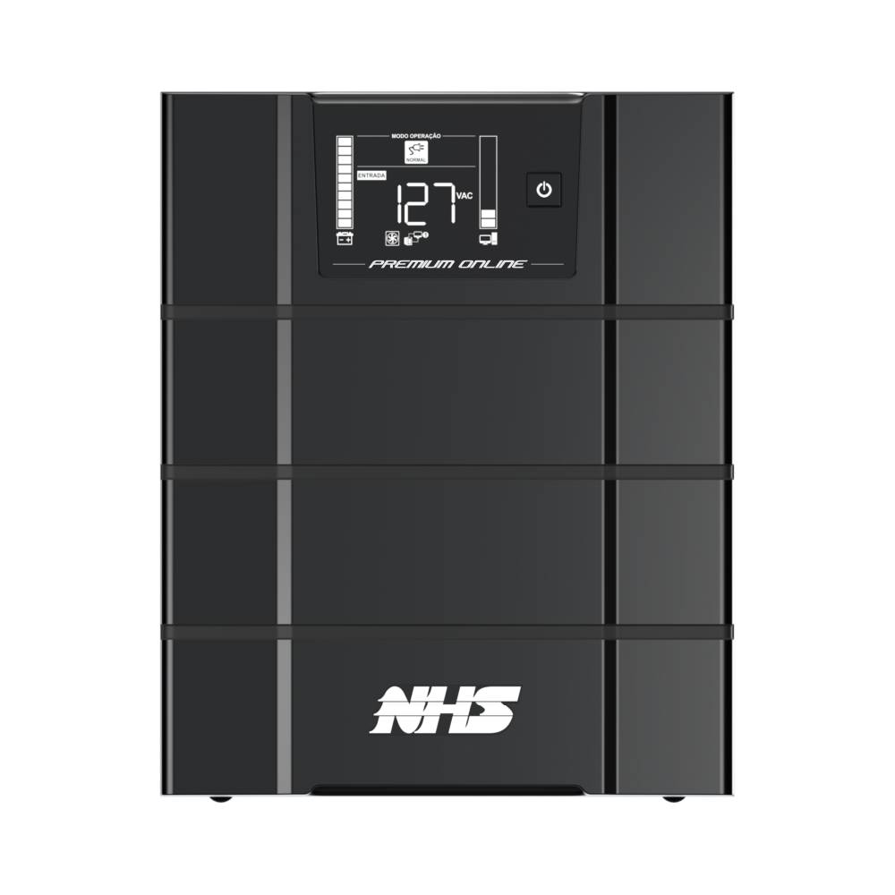 Nobreak NHS Premium On Line GIII 3000VA Mono Ent/Sai 220V 10x5Ah 12V 8 Tomadas - 92.A1.030700