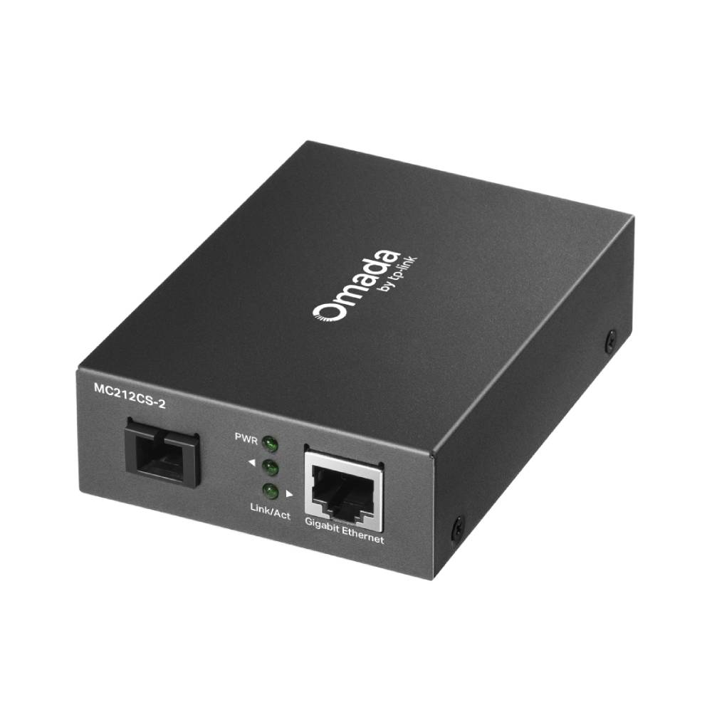 Conversor de Mídia TP-Link MC212CS-2 Omada WDM Gigabit Conversor de Mídia TP-Link MC212CS-2 Omada WDM Gigabit