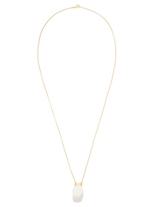 Colar Feminino Mancheia Em Metal - Off White Colar Feminino Mancheia Em Metal - Off White