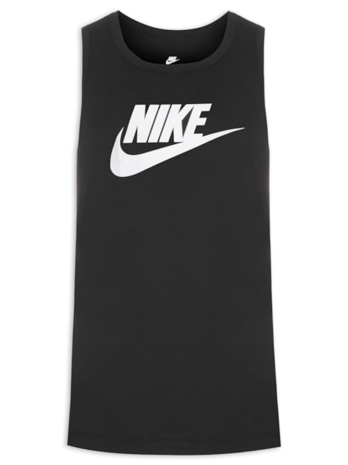 Regata Masculina Sportwear Tank Iconn Future - Preto